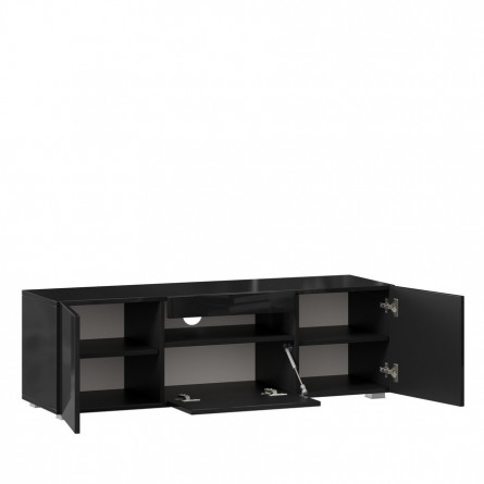 Тумба ТВ Бруклин, 1200 черный глянец