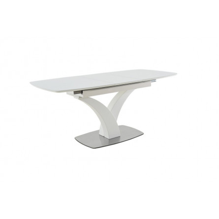 Стол Нотр Дам MODERNE стекло OPTIWHITE 1400(1800)*850, Белый