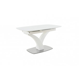 Стол Нотр Дам MODERNE стекло OPTIWHITE 1400(1800)*850, Белый