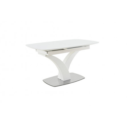 Стол Нотр Дам MODERNE стекло OPTIWHITE 1400(1800)*850, Белый