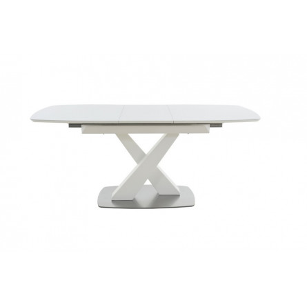 Стол Орлеан MODERNE стекло OPTIWHITE 1400(1800)*850 Белый