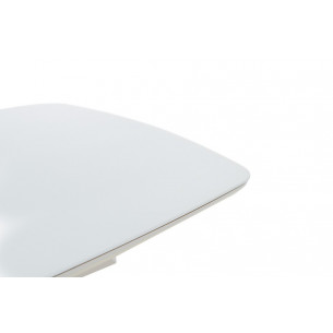 Стол Орлеан MODERNE стекло OPTIWHITE 1400(1800)*850 Белый