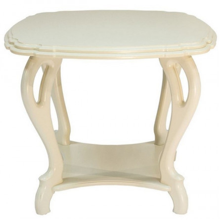 Стол журнальный "Кофейный П" (дуб шампань) Вис