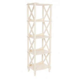 Этажерка-стеллаж "Джульетта"-4 (дуб шампань) Вис