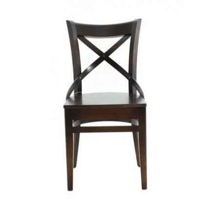 Стул жесткий "Соло" венский (Тон 7 Орех темный)
