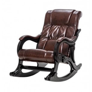 Кресло-качалка Сенатор 77 (Венге / Антик крокодил)