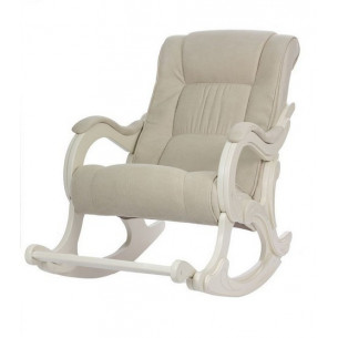 Кресло-качалка Сенатор 77 (Дуб Шампань / Verona Vanilla)