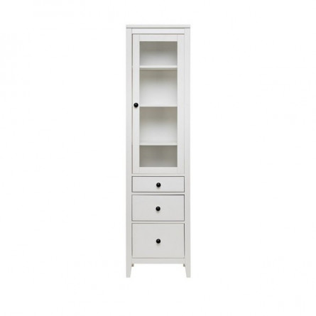 Шкаф витрина Мира 13 (белый)