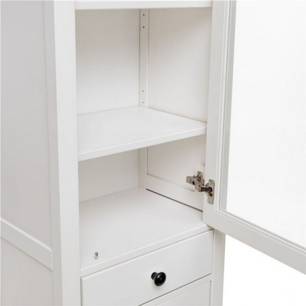 Шкаф витрина Мира 13 (белый)