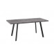 Стол раздвижной БОРГ-140(180)х85 Дымчатая керамика/Чёрный Стол раздвижной БОРГ-140(180)х85 Дымчатая керамика/Чёрный