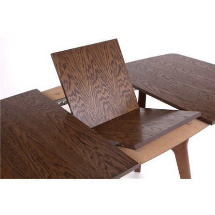 Стол Фиджи 1100(1450)х700, темный дуб