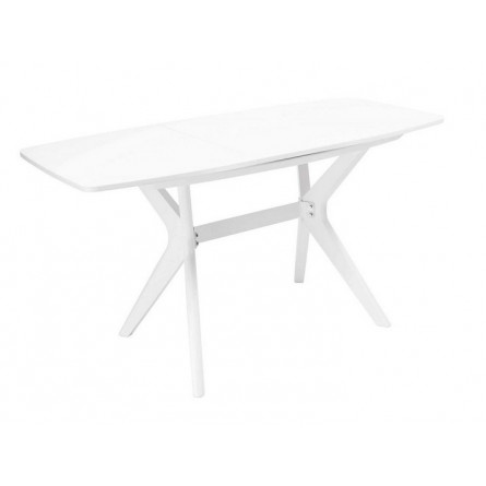 Стол Турин 1100(1450)х700, цвет белая эмаль