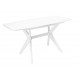 Стол Турин 1100(1450)х700, цвет белая эмаль