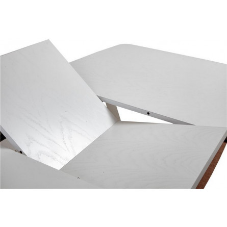 Стол Турин 1100(1450)х700, цвет белая эмаль