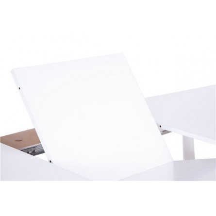 Стол Фиджи 1600(2100)х900, цвет белая эмаль