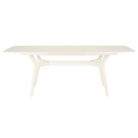 Стол Фиджи 1600(2100)х900, цвет слоновая кость