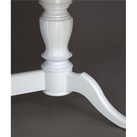 Стол Ново-2 Лайт 1200(1600), белая эмаль