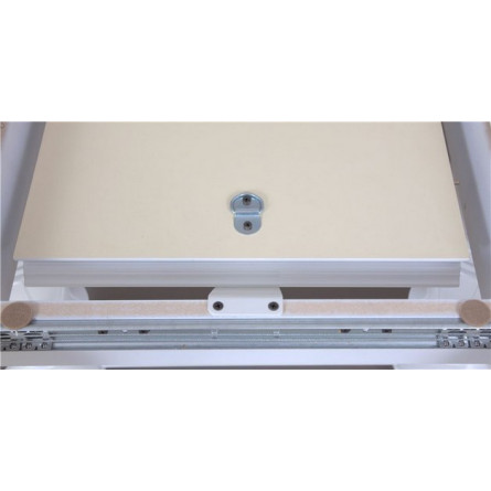 Стол Ново-2 Лайт 1200(1600), белая эмаль