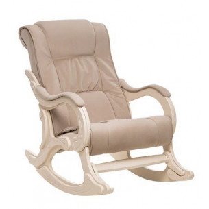 Кресло-качалка модель 77 (Дуб шампань / ткань V 18)