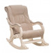 Кресло-качалка модель 77 (Дуб шампань / ткань V 18)