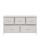 Комод "Линкс" широкий (5 ящ) (каркас Белый / ящики Белый) Комод "Линкс" широкий (5 ящ) (каркас Белый / ящики Белый)