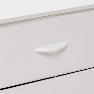 Комод Leset Линкс широкий, Каркас Белый, ящики Белые