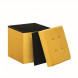 Пуф Leset Плуто складной с крышкой, велюр Желтый Пуф Leset Плуто складной с крышкой, велюр Желтый
