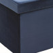 Пуф Leset Плуто складной с крышкой, велюр Дарк Блю Пуф Leset Плуто складной с крышкой, велюр Дарк Блю