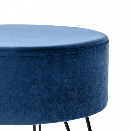Пуф Leset Кома, велюр Дарк Блю