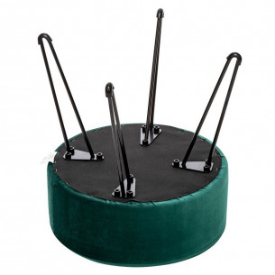 Пуф Leset Кома, велюр Зелёный