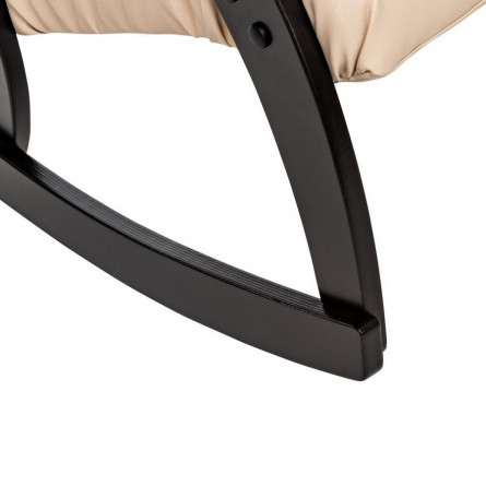 Кресло-качалка Модель 67 Венге, к/з Polaris Beige