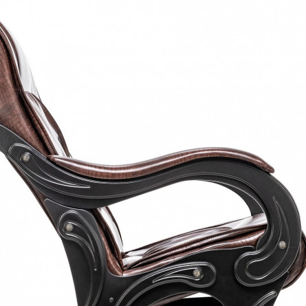 Кресло-маятник Модель 78 Венге, к/з Antik crocodile