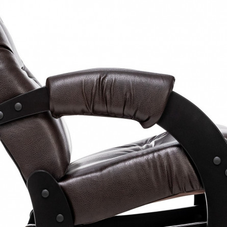 Кресло-качалка Модель 68 (Leset Футура) Венге, к/з Vegas Lite Amber