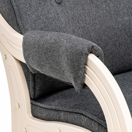 Кресло-маятник Модель 708 Дуб шампань, ткань Malmo 95