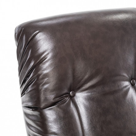 Кресло-качалка Модель 68 (Leset Футура) Венге, к/з Oregon perlamutr 120