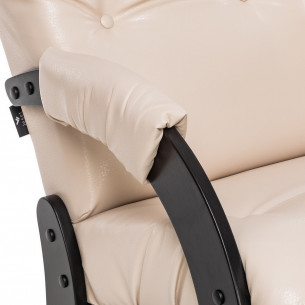 Кресло-качалка Модель 68 (Leset Футура) Венге, к/з Polaris Beige