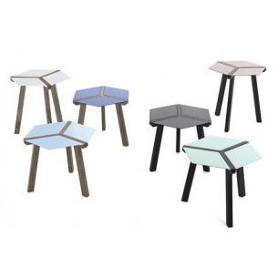 Стол журн. ESA 07.35 M319 light green/ L002 oak spessart