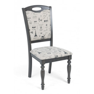 Стул LT C17443 DARK GREY G521/ FABRIC FB62 PARIS М-City