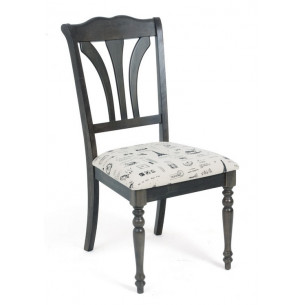 Стул LT C17455 DARK GREY G521/ FABRIC FB62 PARIS М-City