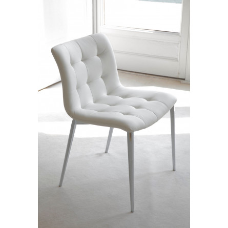 Стул KUGA 40.37 (ELM L008 WOODS/ TR518 песочный, экокожа)