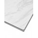 Стол BELLUNO 160 MARBLES KL-99 Белый мрамор матовый, итальянская керамика/ белый каркас М-City Стол BELLUNO 160 MARBLES KL-99 Белый мрамор матовый, итальянская керамика/ белый каркас М-City