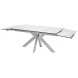 Стол BELLUNO 160 MARBLES KL-99 Белый мрамор матовый, итальянская керамика/ белый каркас М-City Стол BELLUNO 160 MARBLES KL-99 Белый мрамор матовый, итальянская керамика/ белый каркас М-City