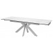 Стол BELLUNO 160 MARBLES KL-99 Белый мрамор матовый, итальянская керамика/ белый каркас М-City Стол BELLUNO 160 MARBLES KL-99 Белый мрамор матовый, итальянская керамика/ белый каркас М-City