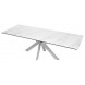 Стол BELLUNO 160 MARBLES KL-99 Белый мрамор матовый, итальянская керамика/ белый каркас М-City Стол BELLUNO 160 MARBLES KL-99 Белый мрамор матовый, итальянская керамика/ белый каркас М-City