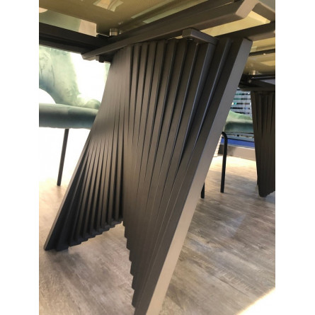 Стол IVAR 180 MARBLES KL-99 Белый мрамор, итальянская керамика М-City