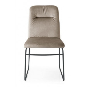 Стул GRETA CB/1904-V MET.P15 MATT BLACK/ VINTAGE S0A DESERT