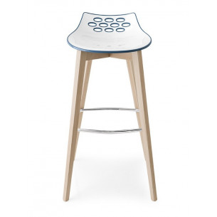 Стул JAM W CB/1487, ash.P12 smoke/ P799-P13P WHITE/ GLOSSY MUSTARD YELLOW