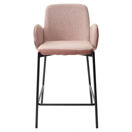 Полубарный стул NYX (H65cm) VF109 розовый / VF110 брусничный М-City