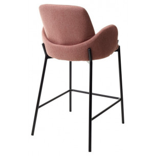 Полубарный стул NYX (H65cm) VF109 розовый / VF110 брусничный М-City