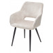 Стул ALLY VBP-206 античный светло-бежевый/ черный каркас M-City Стул ALLY VBP-206 античный светло-бежевый/ черный каркас M-City
